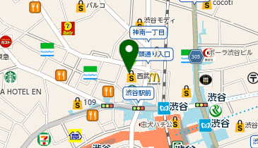 CHARMY(チャーミー) 西武渋谷店の地図画像