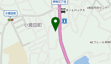 韓丼 北九州黒崎店の地図画像