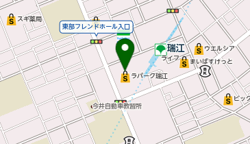 プラスワン ラパーク瑞江店の地図画像