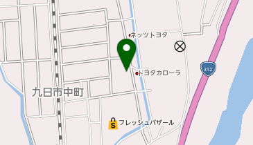 ラーメン王国夢吉の地図画像