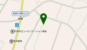 オセアンボールパーク横浜泉の地図画像