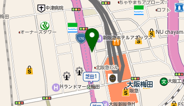 Rock oN Umeda(ロック オン ウメダ)の地図画像