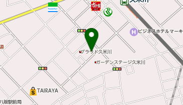 太陽と月灯りの地図画像