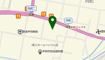 恵信カナン甲府の地図画像