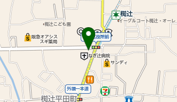 備長炭焼店 焼鳥かなざわ 椥辻店の地図画像