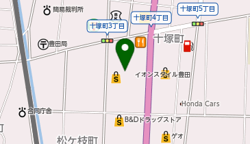 精文館書店 イオンスタイル豊田店の地図画像