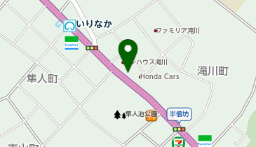 コインランドリー ピエロ 378号滝川町店の地図画像