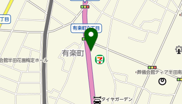 肉のはせ川 半田店の地図画像