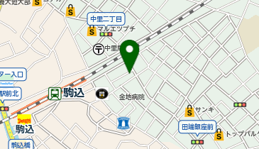 コインランドリー ピエロ 379号中里店の地図画像