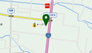 ブルースカイランドリーオークワ三雲店の地図画像