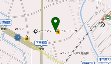JEWEL FUJIMI(ジュエルフジミ) 津久野店の地図画像