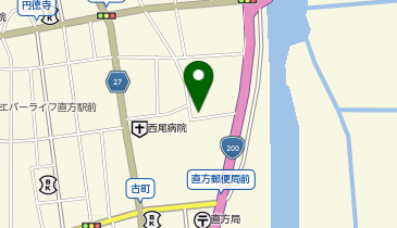 久遠チョコレート 直方店の地図画像