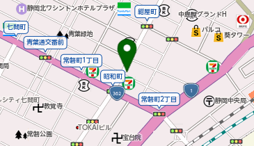 地鶏 こっこやの地図画像