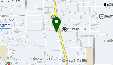 餃子の雪松 荒川店の地図画像