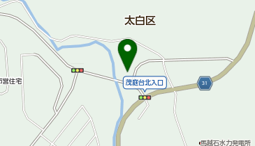 自家製手打中華そば もり中の地図画像