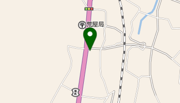 JR東日本 荒屋新町駅みどりの窓口の地図画像