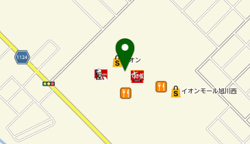 Dearパティズ 旭川西店の地図画像