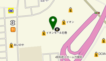 WIZ石巻店の地図画像