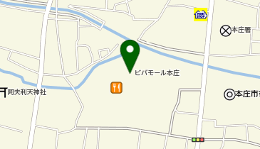 パティズ ビバモール本庄店の地図画像