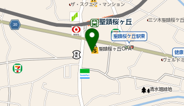 パティズ 聖蹟桜ヶ丘店の地図画像