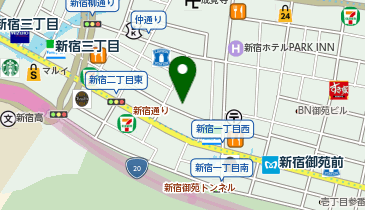 新宿御苑前聖陵の地図画像
