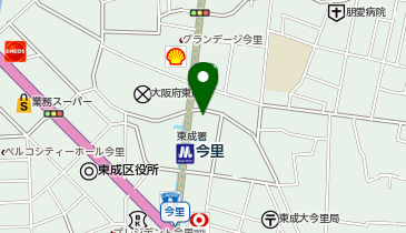 医療法人朋愛会 健診事業部の地図画像