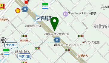 一正蒲鉾株式会社 福岡支店 福岡営業所の地図画像