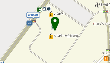 ヴィクトリアゴルフ ららぽーと立川立飛店の地図画像