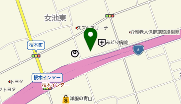 ヴィクトリアゴルフ 新潟桜木インター店の地図画像