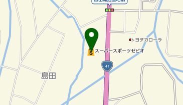 ヴィクトリアゴルフ 富山蜷川店の地図画像