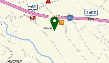 ヴィクトリアゴルフ 飯田鼎店の地図画像