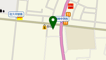 ヴィクトリアゴルフ 佐久平店の地図画像