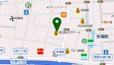 ヴィクトリアゴルフ 名古屋ゼロゲート店の地図画像
