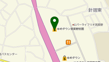 ヴィクトリアゴルフ ゆめタウン筑紫野店の地図画像