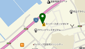 ヴィクトリアゴルフ 宜野湾店の地図画像