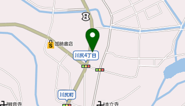 川尻蔵前うどん ぬま田の地図画像