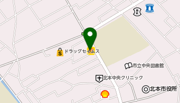 ゴルフバー19の地図画像