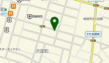 焼肉 杉の地図画像