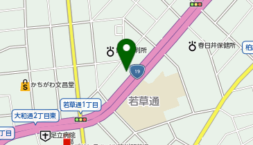 オールグリーン春日井店の地図画像