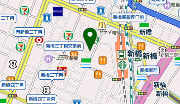 カラオケの鉄人 新橋SL広場前店の地図画像