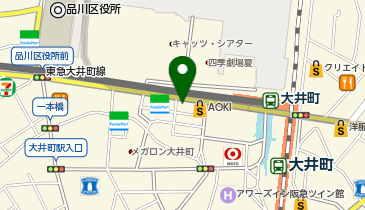 カラオケの鉄人 大井町店の地図画像