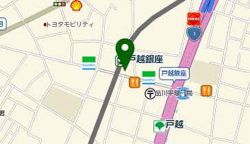 カラオケの鉄人 戸越銀座店の地図画像