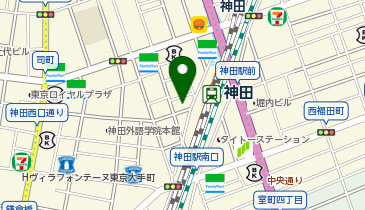 カラオケの鉄人 神田西口駅前店の地図画像