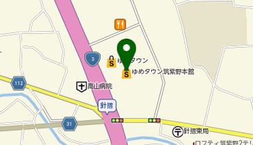 唐十 ゆめタウン筑紫野店の地図画像