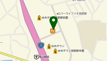 ビューティースキンラボ ゆめタウン筑紫野店の地図画像