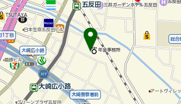 品川WAFどうぶつ病院の地図画像