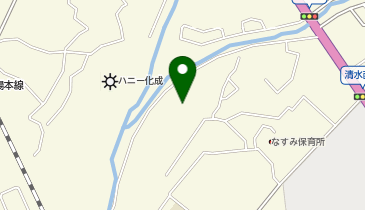 魚住浄水場の地図画像