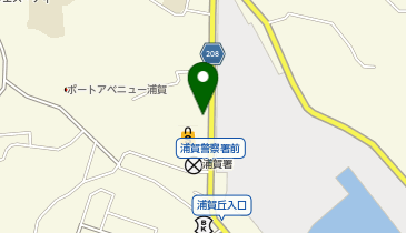 おたからや 浦賀店の地図画像