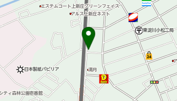 ガッツレンタカー 上新庄駅前店の地図画像