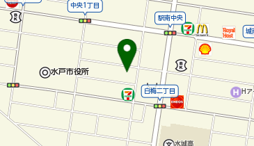 水都うどん 麦笑の地図画像